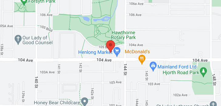 map of 311 14333 104TH AVENUE